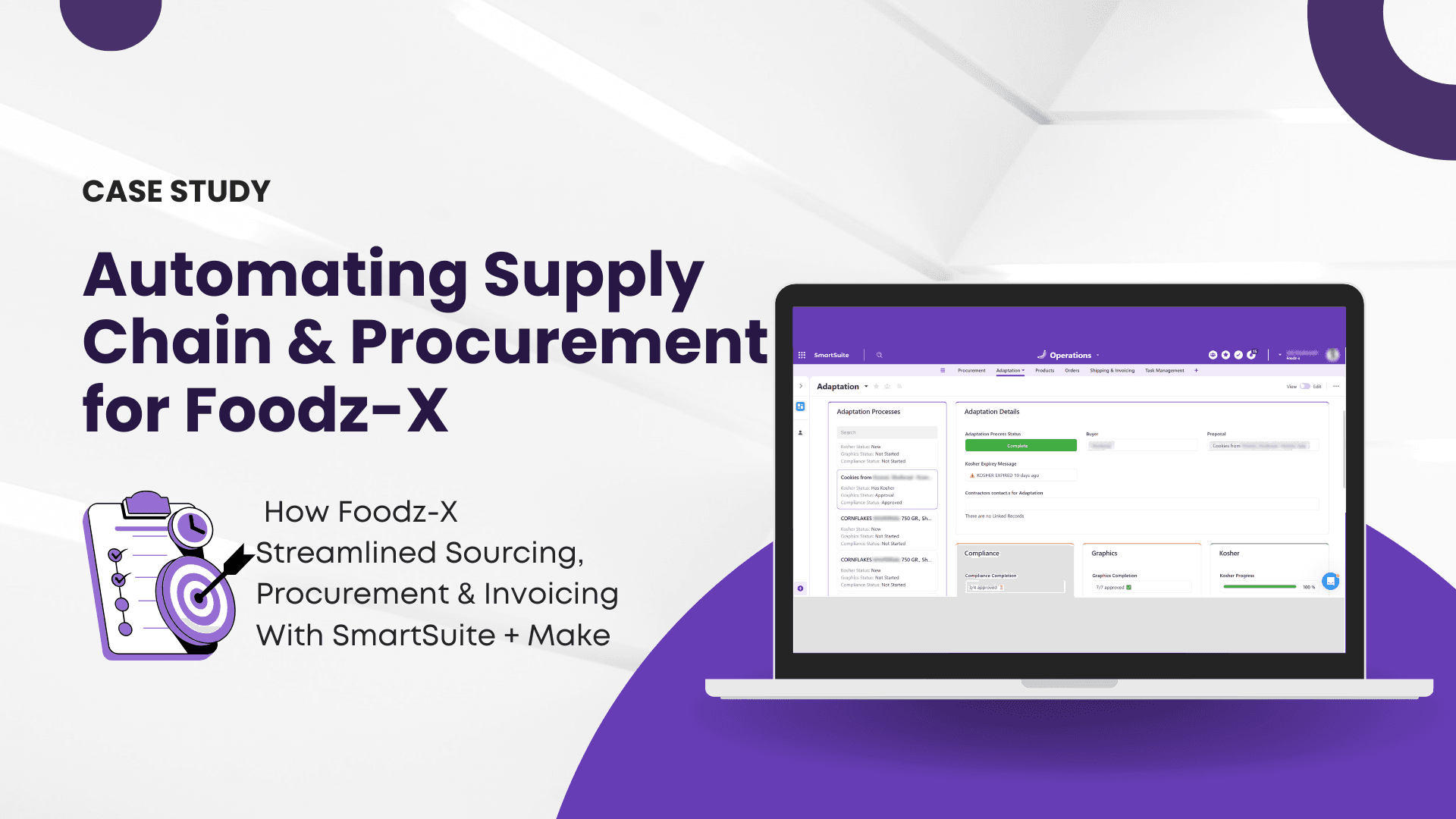 Automating Supply Chain & Procurement for Foodz-X