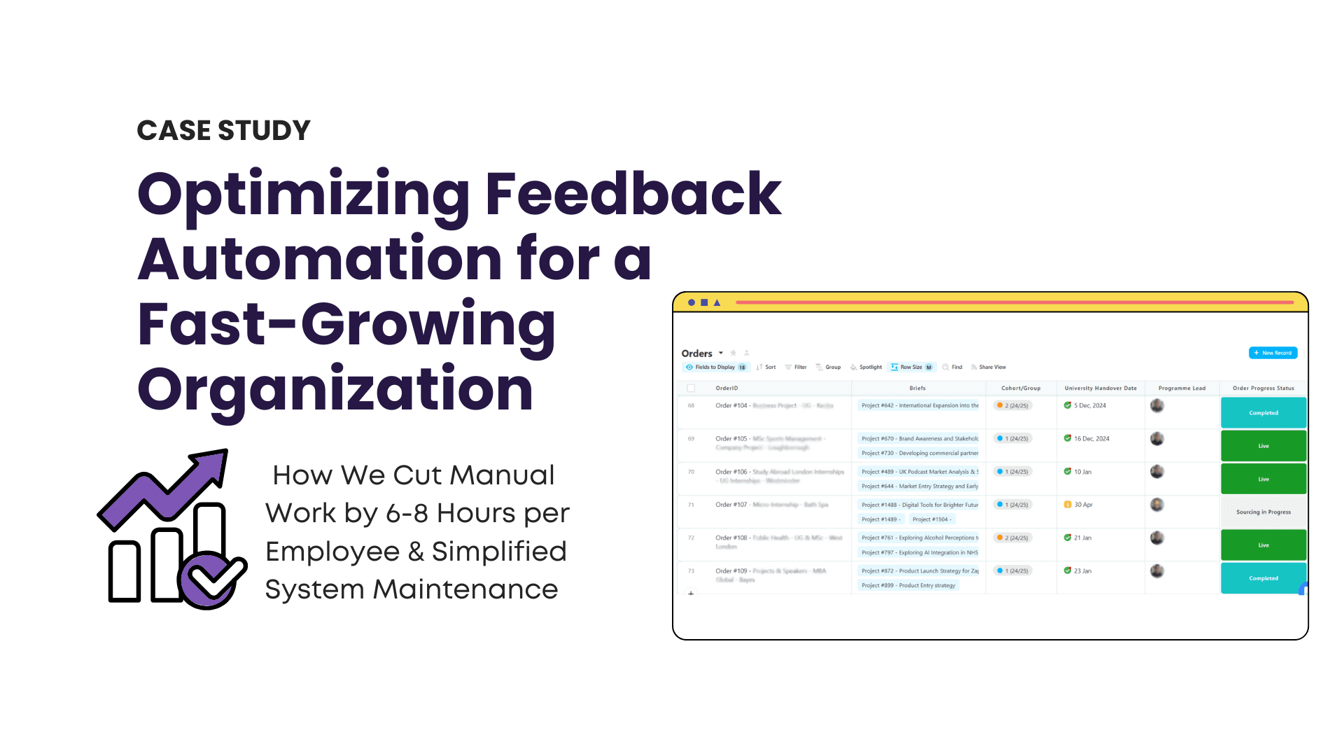 Optimizing Feedback Automation for a Fast-Growing Organization
